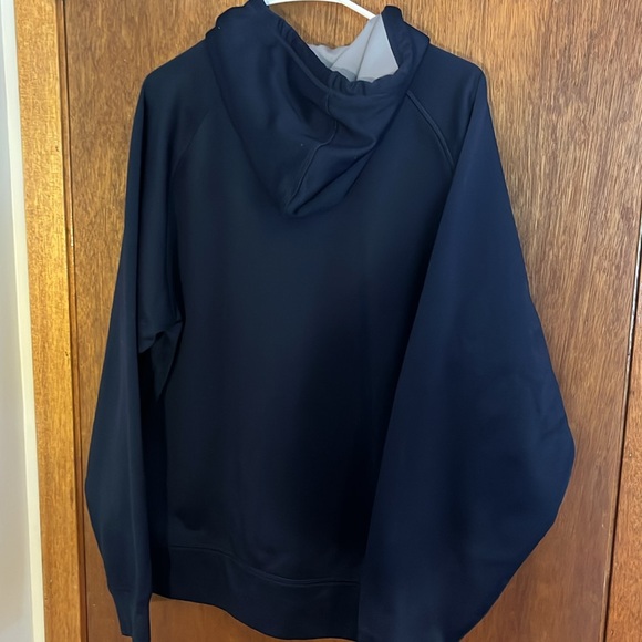 Russell Athletic Blue Hooded Sweatshirt Large - Picture 4 of 4